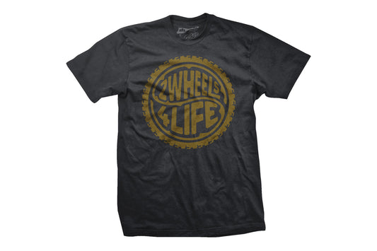 DHD Wear 2 Wheels 4 Life Tee