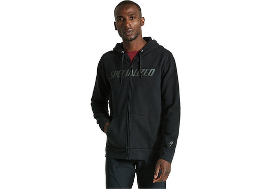 Specialized Legacy Wordmark Zip-Up Hoodie Men Blk